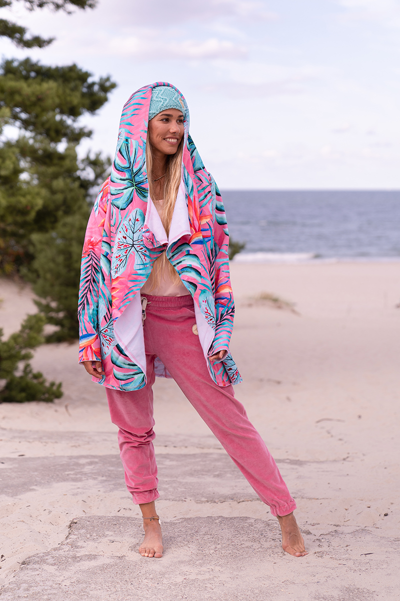 Velvet Sweatpants for Women: Pink | Evokaii