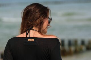 Alternative view of Bamboo Longsleeve - Black
