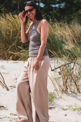 Top bambusowy - taupe