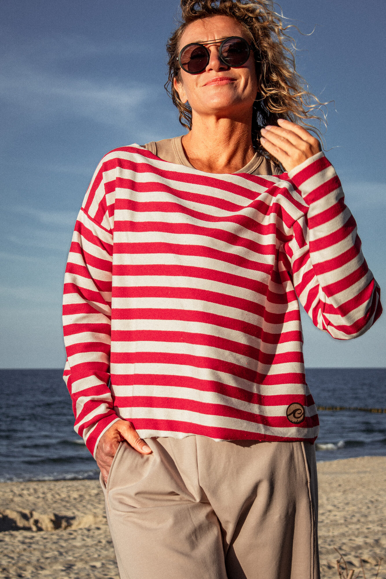 Epic Hoodie - Red Stripes - Image 5