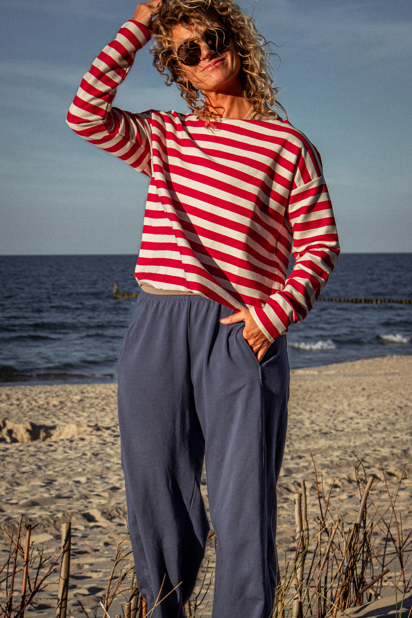 Epic Hoodie - Red Stripes - Image 7