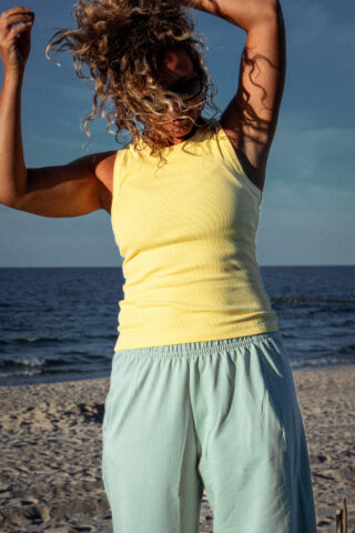Bamboo Top - Yellow